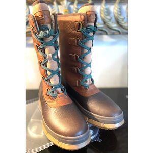 SPERRY
Women's Kittery Tall Leather Boots Tan/Brown Size 10 Medium NEW